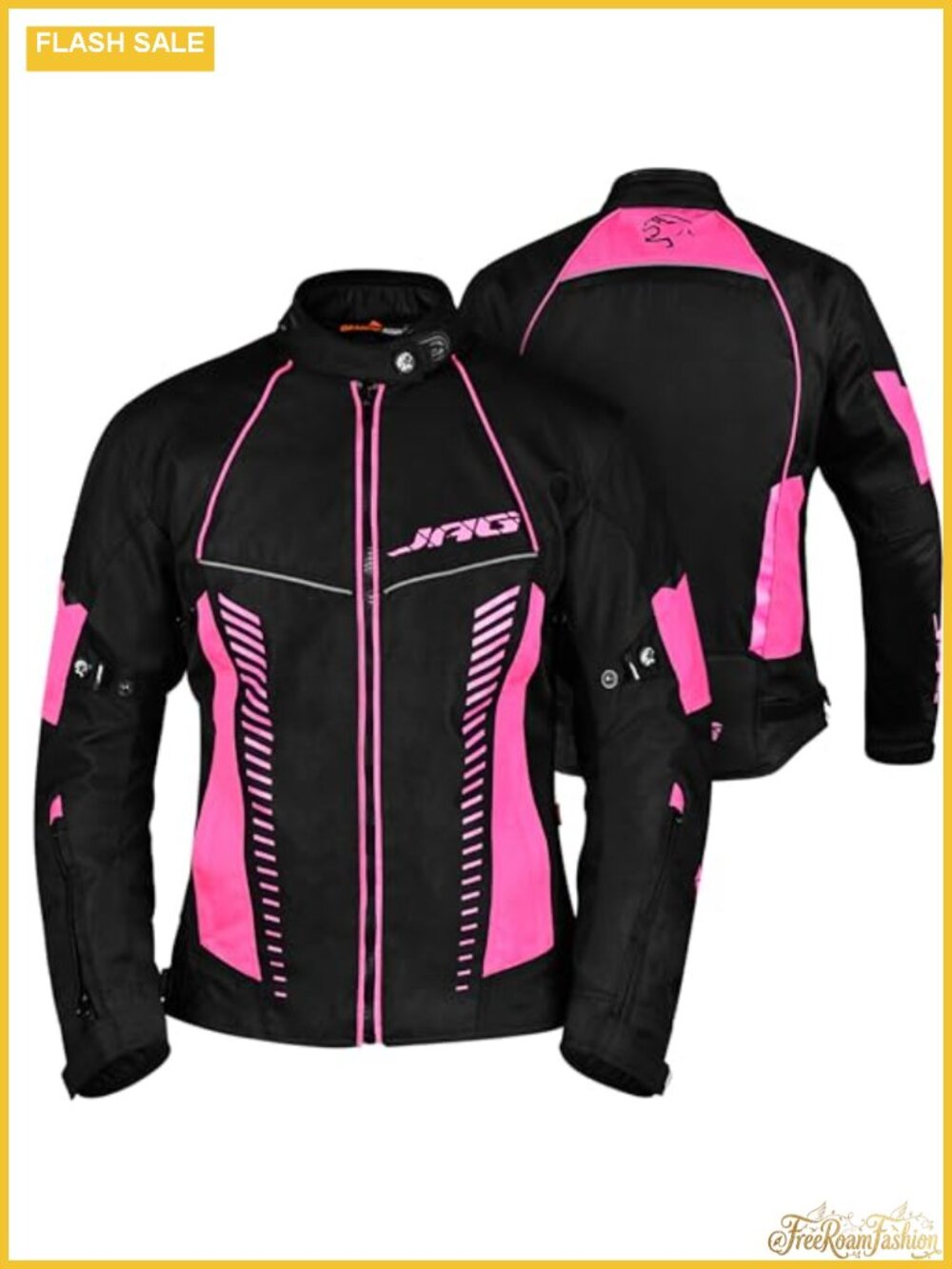 Womens Motorcycle Jacket CE Armor Cordura Thermal Liner All-Season Riding